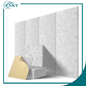 HOL COD 12Pack X Brick and Triangle pattern Acoustic Panels Sound Proof Padding Bevled Edge Polyester Fiber Panels High Density Acoustic Treatment Wall Decoration for Home Office Studio 12"X 12"X 0.35"inch