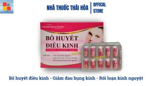 Bổ Huyết Điều Kinh Đông Dược Viêt - Giúp Điều Hòa Kinh Nguyệt - Giảm Đau Bụng Kinh. Hộp 30 viên