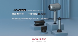 LivChic Multifunctional High-Speed Hair Dryer High-Power Household Negative Ion Hair Care Quick-Drying Hair Dryer Straight Curly Hair Gift