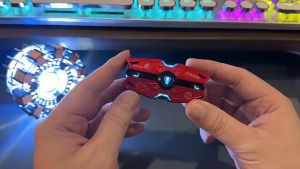 Marvel Ironman Series MV30 Wireless Bluetooth Earbuds with Spaceship Design Pod made of Alloy Waterproof