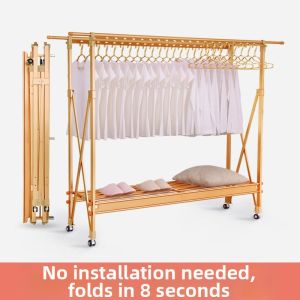 Adjustable Aluminum Outdoor Indoor Clothes Drying Rack