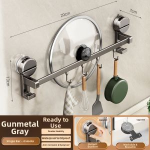 youqin | Powerful Load-bearing Suction Kitchen Hook