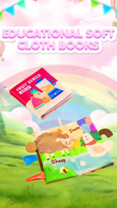 Baby Pro Childrens Educational Soft Cloth Books Washable Quick Dry Educational Toys