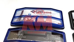 Cover Plat Nomor Gamido Dudukan Plat Tutup Nomor Cembung Oval