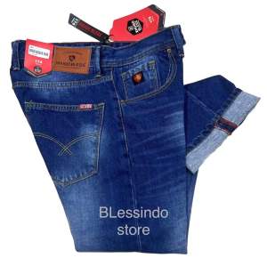 JEANS PANJANG PRIA PREMIUM//JEANS BASIC/STANDAR REGULER HUGO BLESS//JEANS DISTRO//JEANS PRIA TERBARU