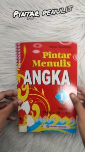 Buku Pintar Menulis Angka 1 Untuk Anak Usia 4-6 Tahun Fullcolor Novia Maulidya Best Seller