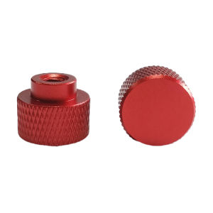 2pcs Aluminum Alloy Hand-Tightened Step Nut M5 M6 M8 M10 Knurled Blind Hole Nut Fine-Adjustment Hand-Tightened Nut