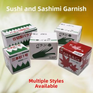 Sushi Grass Cold Dish Decoration Japanese Korean Style Decorative Green Leaf Sushi Decoration Tool Kitchen Cooking Utensils