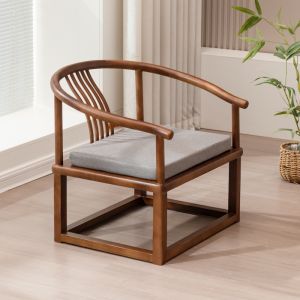 vivTree | Comfortable Long Sitting Elderly Wooden Chair