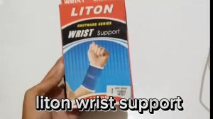 Deker Pelindung Pergelangan Tangan Liton Wrist Support - 1 pasang / 2 pcs