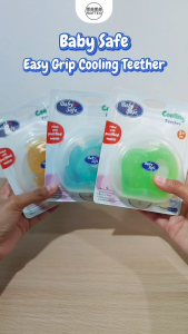 BABYSAFE TT005 Easy Grip Rubber Cooling Teether with Purified Water with Case Gigitan Bayi Baby Safe