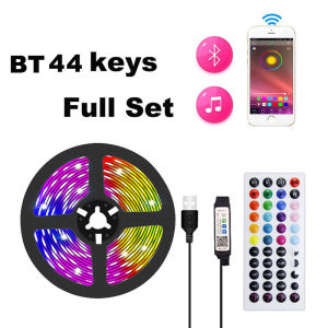 Bluetooth RGB Led Strip Light 5050 Luces LED String USB Tape Diode Ribbon For Room TV Backlight Neon Lamp christmas lighting