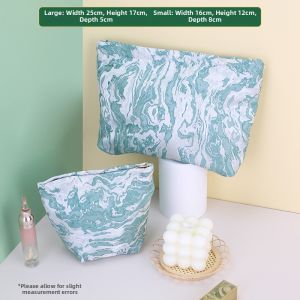 MAINUOJUJIA | Fresh and Large Capacity Portable Makeup Bag