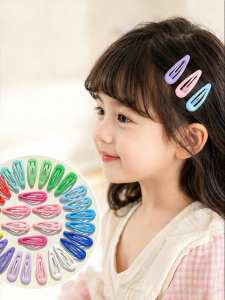 Smooth Edges Non-Hair-Damaging Childrens Hair Clips