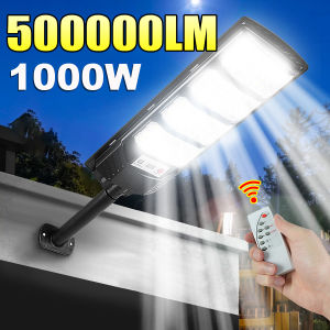 500000LM 1000W Outdoor Solar Light With Motion Sensor Solar Charging Garden Lamp Super Bright LED Solar Lighting For Street Yard