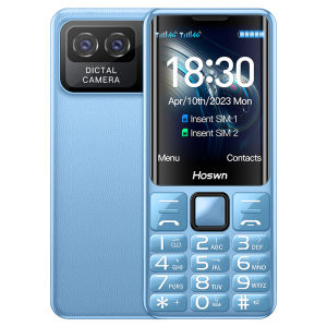 I79 (H6) 4G ผู้สูงอายุ Mini โทรศัพท์มือถือ 2.4 นิ้วหน้าจอ TFT 32MB RAM ไฟฉาย Dual SIM แป้นพิมพ์ภาษาอังกฤษโทรศัพท์มือถือ