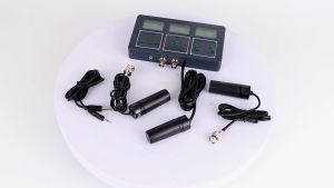 Tuya W218 เครื่องทดสอบคุณภาพน้ำ 8 in 1 PH/TEMP/ORP/PPM/EC/เกลือ/S.G/CF เครื่องทดสอบแอปออนไลน์ EU Plug