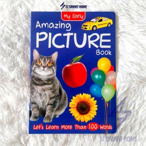 Buku Bergambar Kanak-Kanak 1 tahun - 6 tahun Amazing Picture Books