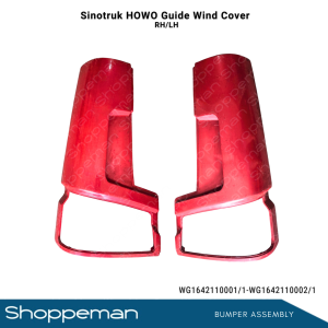 HOWO SINOTRUK WIND DEFLECTOR WIND HOOD OUTER PANEL AIR GUIDE COVER RH LH WG1642110001/1 WG1642110002/1 HST-08178