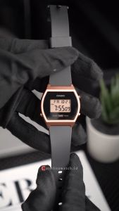 Jam Tangan Wanita Casio General LW-204-1A Digital Dial Black Resin Band