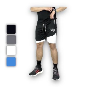 Quần 2 Lớp Nam Tập Gym QV2L11 Quần 2 Lớp Nam Thể Thao