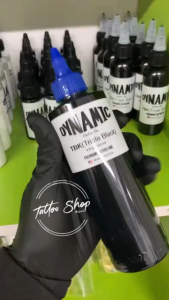 หมึกสักลาย DYNAMIC หมึกสัก แบบไดนามิก สีดํา TBK 1Oz 3Oz 8Oz [สามารถใช้ได้โดยตรงกับร่างกาย] เครื่องมือสัก อุปกรณ์สัก ไม่ผสมน้ำ ไม่ใช่หมึกจากจีน แท้100% USA สินค้าอยู่ในไทย (ถูกที่สุด)