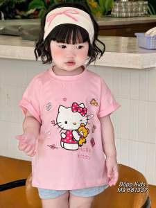 Áo Phông xinh hoạ tiết màu sắc đáng yêu cho bé mang phong cách hàn chất cotton thấm hút mồ hôi bé mặc thoải mái đi chơi đi học ở nhà (10-26kg)