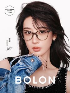 BOLON | Women Cat-Eye Black & Transparent Tea Eyeglasses Frames