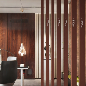XiMei WoodWork | Aesthetic Wooden Partition Screen