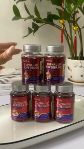 EUPHAUSIA SUPERBA Krill Oil Omega 3 – Mabuti para sa Utak Mata Puso Pampaganda ng Balat