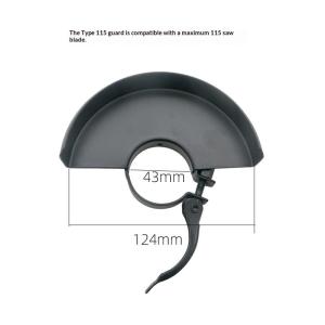 1Pc 100/115/125/150mm Angle Grinder Protective Cover Quick Swap Grinding Disc Dust Guard