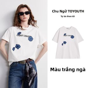Toyouth | Áo Thun Dễ Thương Vai Rơi Casual
