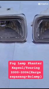 Harga Sepasang Fog Lamp Foglamp Lampu Kabut Lampu tembak Lampu Bumper Depan Phanter Touring Kapsul 2000 2001 2002 2003 2004 Oval Sama Bolamp