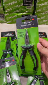TEKIRO IWT ISKU Tang Lancip 4.5 inch 6 inch 8 inch / Long Nose Pliers 4.5" 6" 8" - Hand Tools Presisi Multifungsi ORI Original