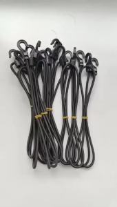 1m/1.5m/2m Heavy Duty Elastic Bungee Shock Cord Strap Stretch Plastic Hook Car Luggage Tent Kayak Boat Canoe Bikes Rope Tie