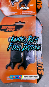 KAMPAS REM DAYTONA DPN CRF 150L PCX 150/160 ABS ADV 150/160 ABS KALIPER S SERIES/SAMURAI 2P KIRI