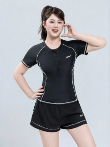 XTEP | Đồ Bơi Kín Dành Cho Phụ Nữ Size Lớn Có Tác Dụng Giấu Dây
