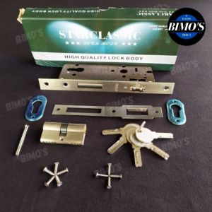 Body Pelor Pintu Rumah Merk Classic Body Kunci Pintu Set