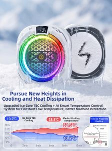 Jipingfan | Magnetic Cooling Phone Cooler for High Power Usage Semiconductors