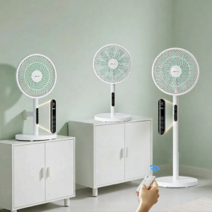 「China Plug」Bear | Energy-Saving 9-Blade Intelligent Remote Control Standing Fan