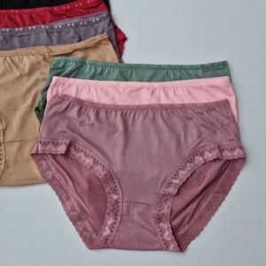 3 Pcs Celana Dalam Wanita Katun Lembut CD Renda Murah
