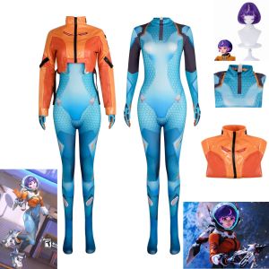 Overwatch Juno Cosplay Bộ Trang Phục Body Cho Nữ Trọn Bộ Trang Phục Bao Gồm Tóc Giả Và Quần Áo Cho Lễ Hội Halloween Hội Nghị