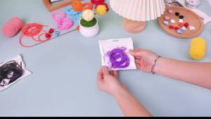 Bộ 6 Dụng Cụ Giữ Mũi Kim Đan Bằng Silicon Chống Tuột Phụ Kiện Dụng Cụ Đan Móc Tự Làm Dành Cho Người Đan Móc