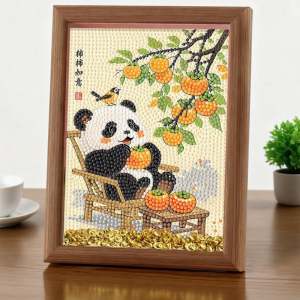 DIANDIANHUA | Panda Auspiciousness DIY Diamond Sticker Picture