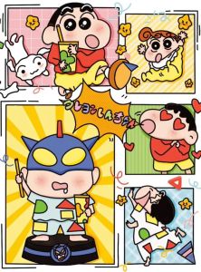 KAYOU | Crayons Shin Anime 5d Diamond Painting Full Drills Cute Shinnosuke Nohara Cartoon Characters Mosaic Handcraft Home Decor