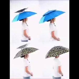 Umbrella Hat head umbrella for adults automatic payong umbrella free hands Anti-Sun Umbrella Hat