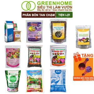 Phân Bón Tan Chậm GreenHome Chuyên Dùng Cho Các Loại Cây Trồng Cây Công Nghiệp Và Cây Cảnh