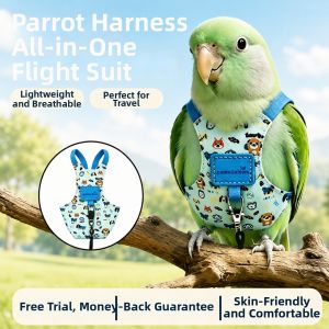 Hadassah | Bird Diaper with Leash Function