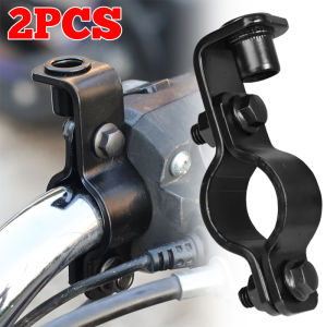 2ชิ้นตัวยึดกระจกรถจักรยานยนต์ที่ยึดกระจกมองหลังไฟฟ้าที่ยึดฉากยึดหลังคา
