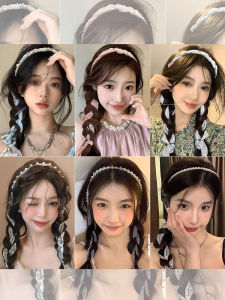 ผ้าพันคอไหมรัดผมสไตล์เกาหลีสำหรับผู้หญิง 2025 รุ่นใหม่ระดับไฮเอนด์ เครื่องประดับผมแบบผูกผมสำหรับการเดินทาง ที่คาดผมสไตล์เกาหลี
